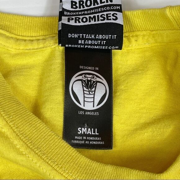 Broken Promises T-Shirt Yellow I Thought I Was The Only One Women's Size S - Picture 8 of 11